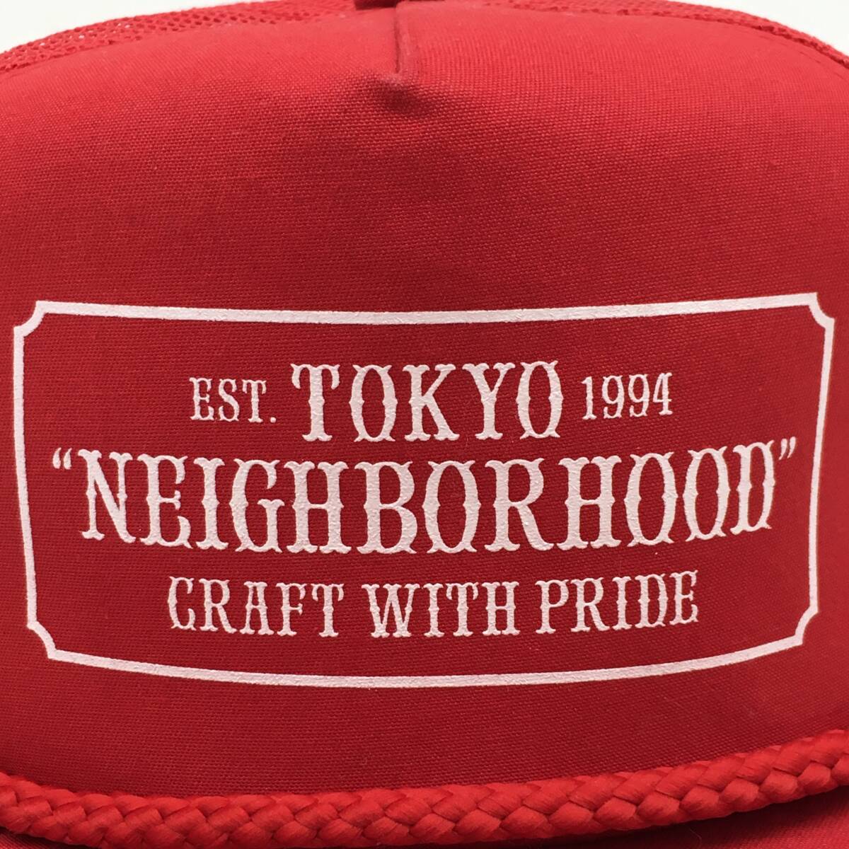 △【T717】中古品　『NEIGHBORHOOD　メッシュキャップ　161　YGNH-HT02S　ネイバーフッド　』△_画像9