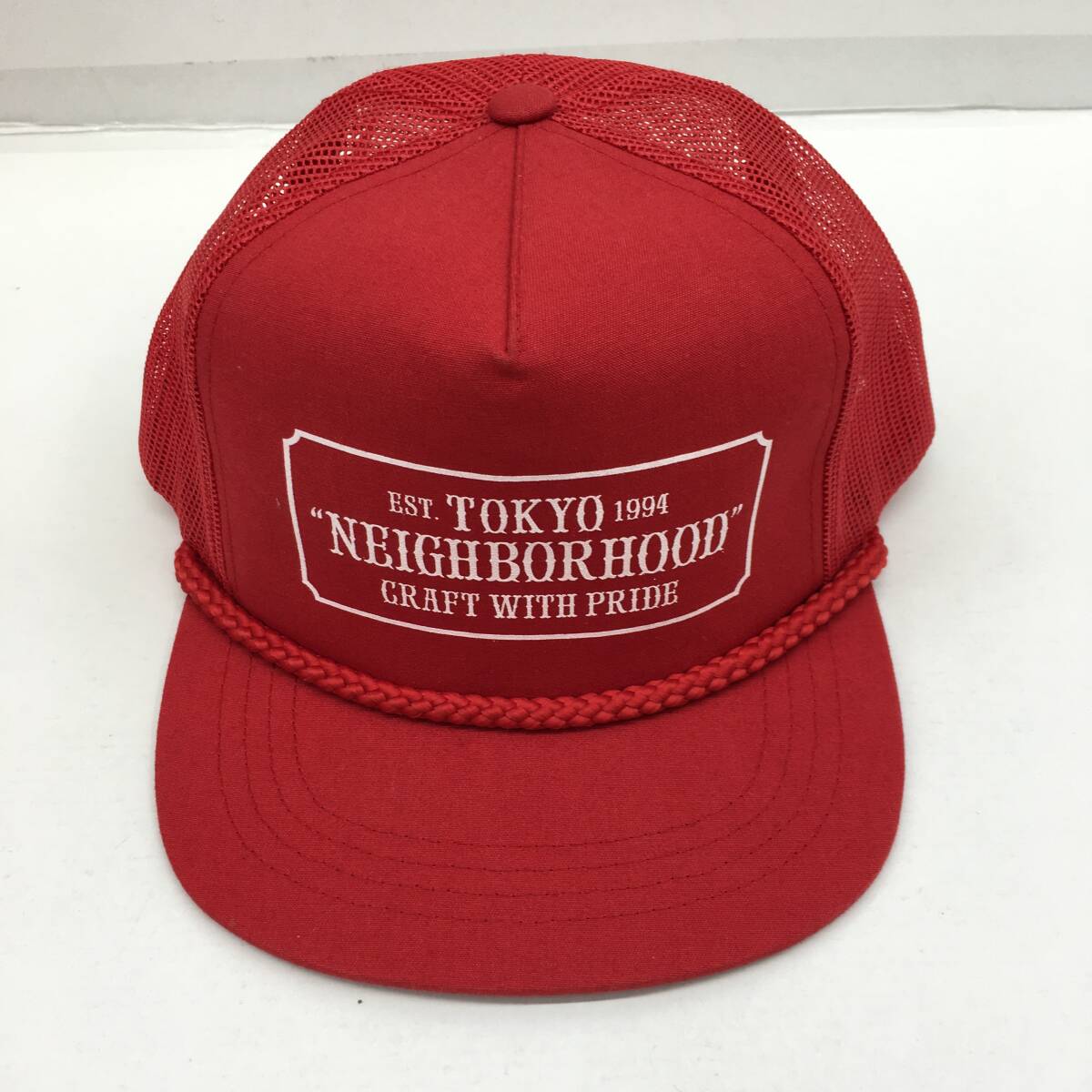 △【T717】中古品　『NEIGHBORHOOD　メッシュキャップ　161　YGNH-HT02S　ネイバーフッド　』△_画像1