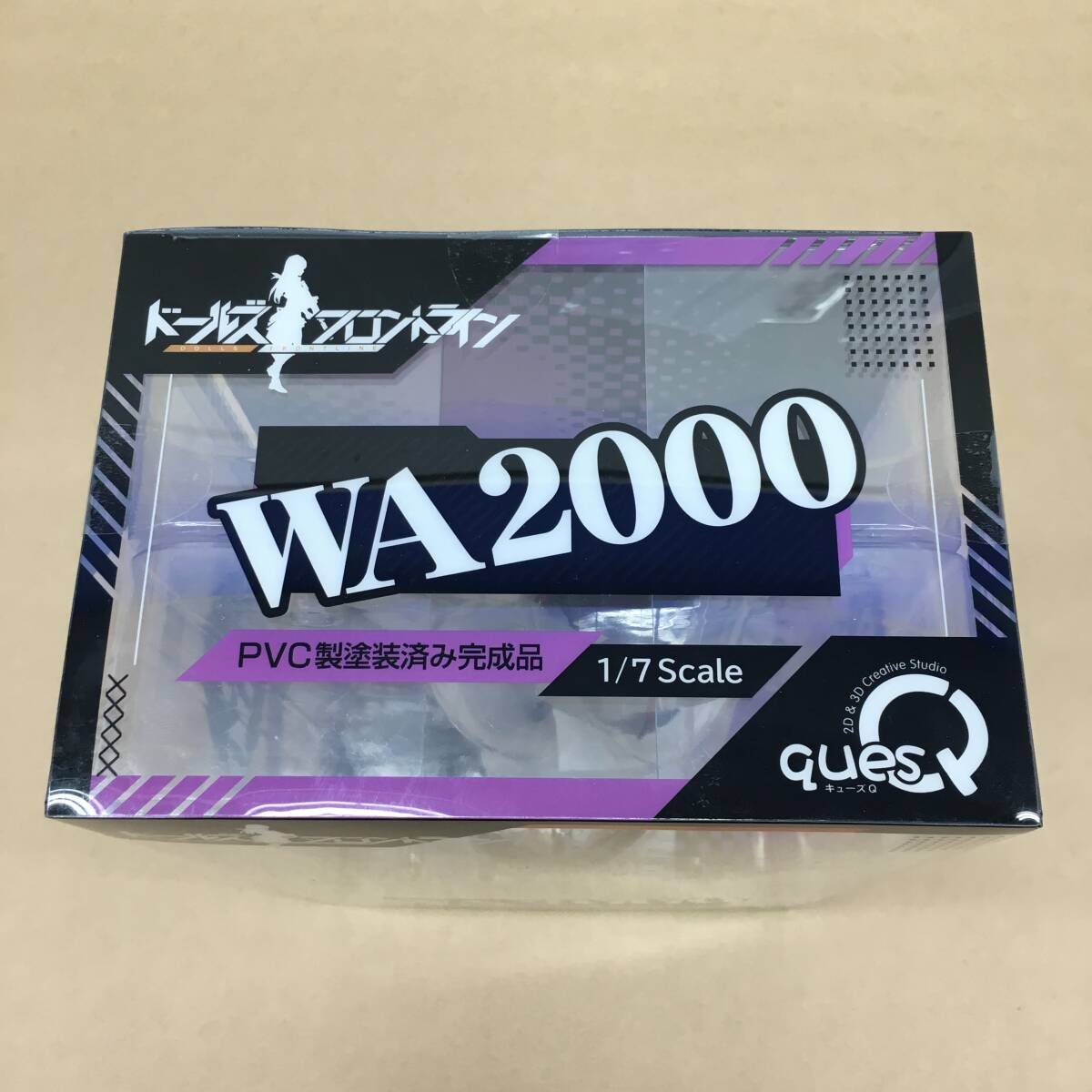 △【T749】未開封品　キューズQ『ドールズフロントライン　WA2000　1/7スケール　PVC製塗装済み完成品　フィギュア　』△_画像5