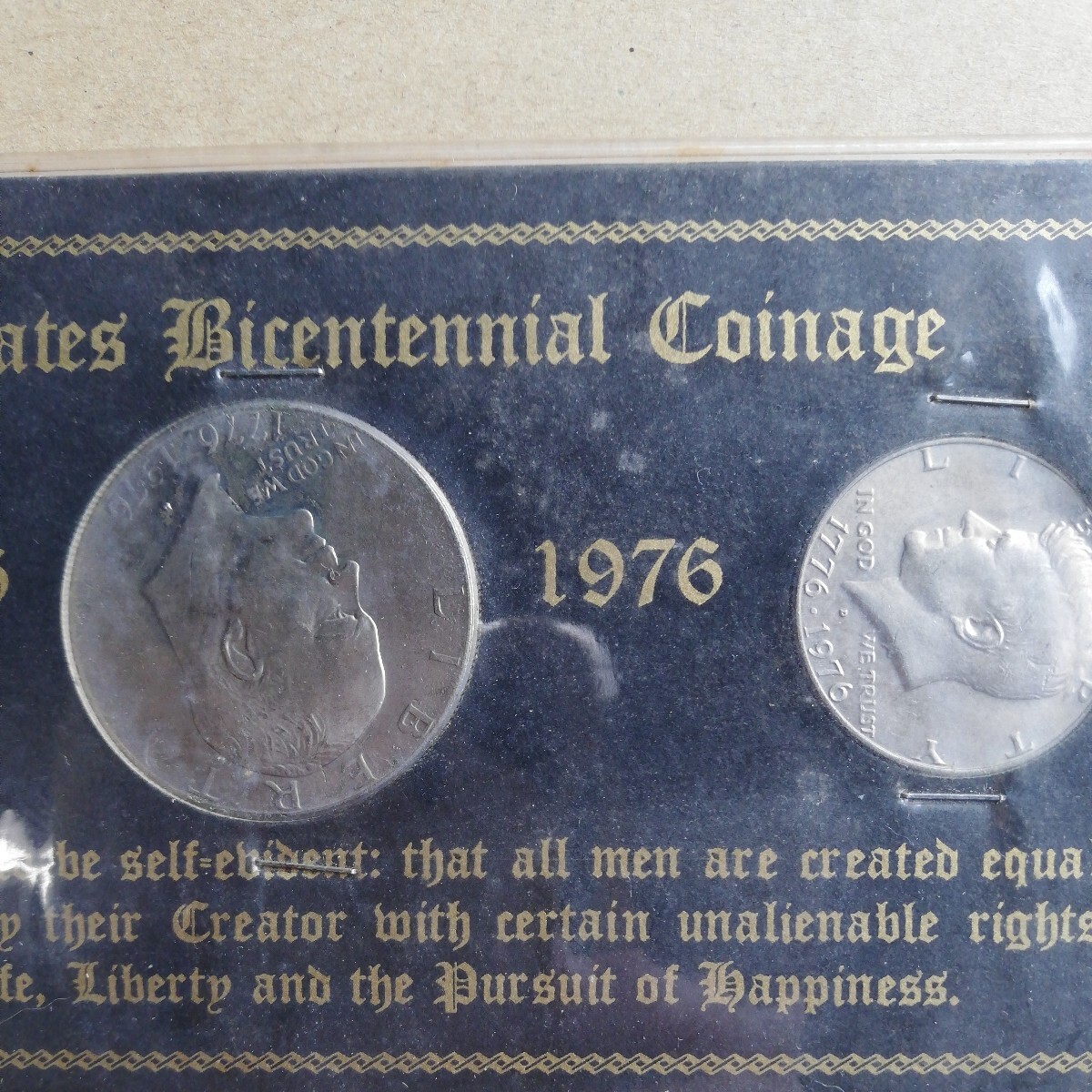 アメリカ建国200年記念硬貨セット 1976年発行　ドル　セント_画像2