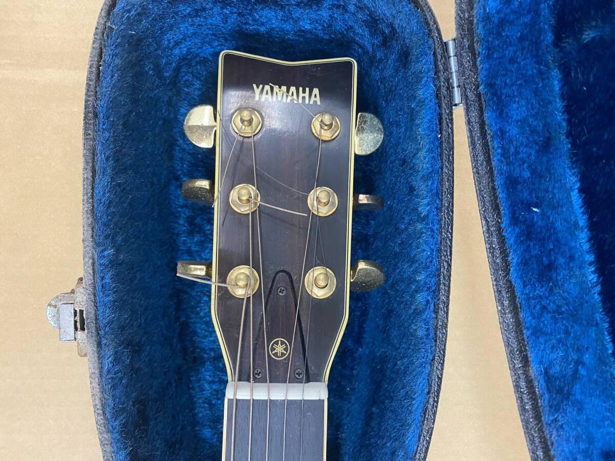 #183【アコースティックギター】YAMAHA L-10ES 弦切れ ハードケース付属品付きの画像6