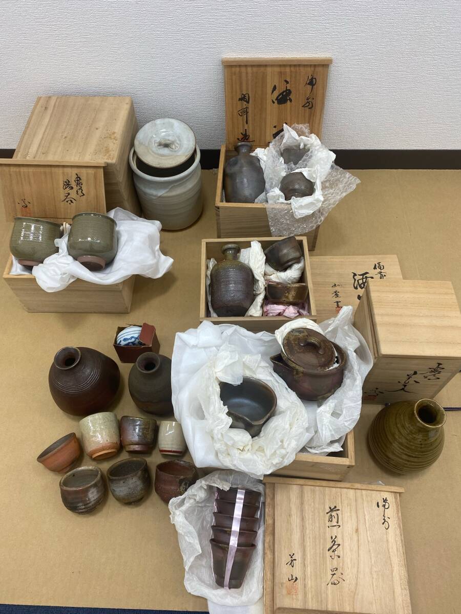 ＃992 大量出品！！ 備前焼＆虫明焼 その他いろいろの画像1