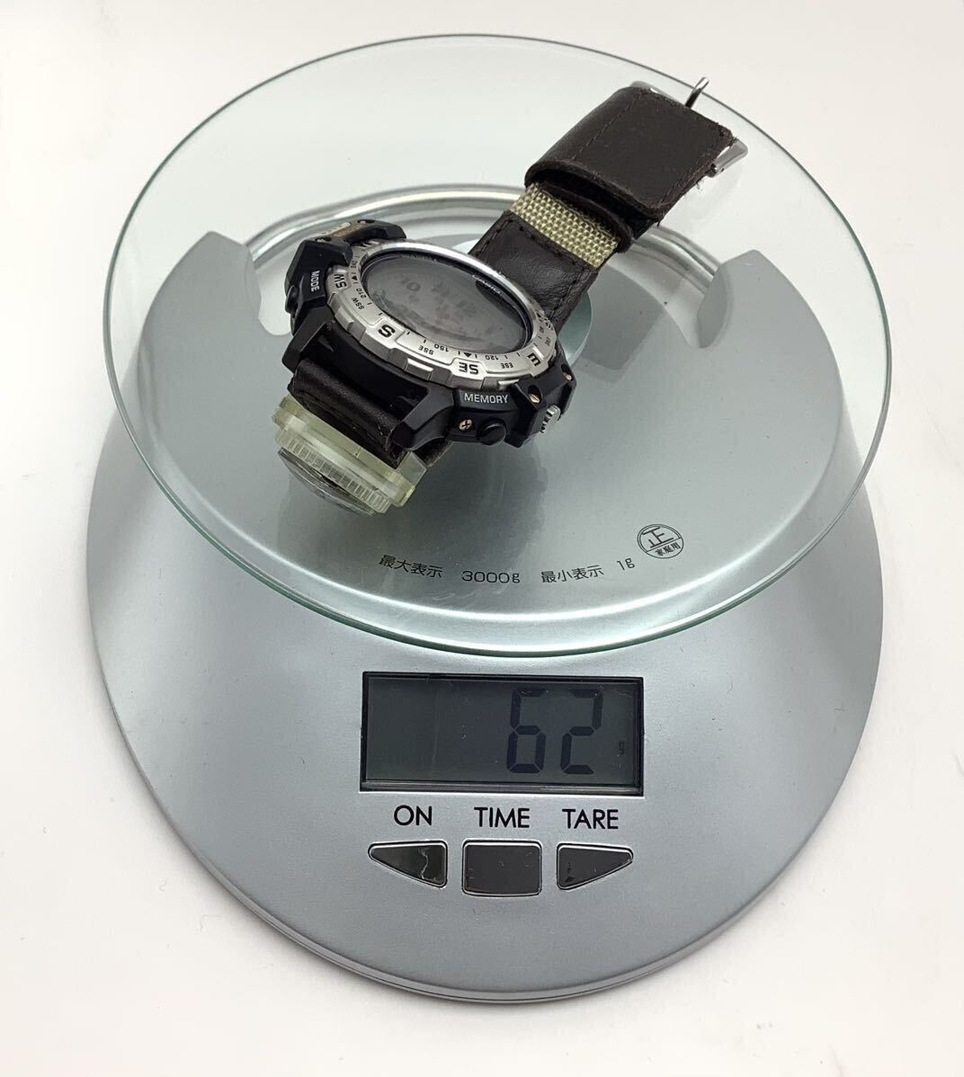 52 稼働品 CASIO カシオ PRO TREK プロトレック PRT-50 クォーツ メンズ腕時計 の画像9