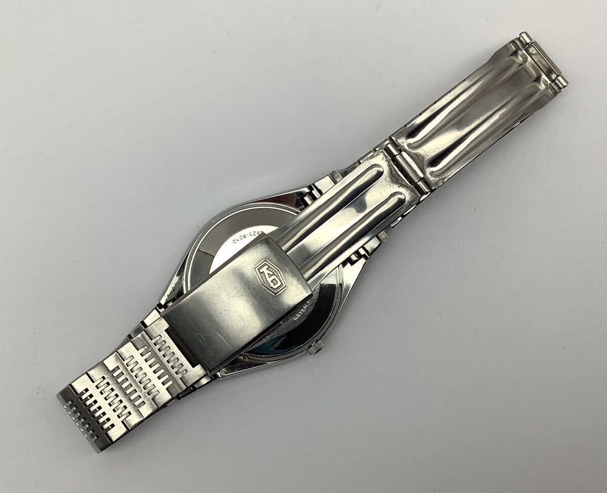 ① 稼働品 SEIKO セイコー 4823-8010 KING QUARTZ キングクォーツ デイデイト メンズ腕時計 文字盤ダークブルー系の画像5