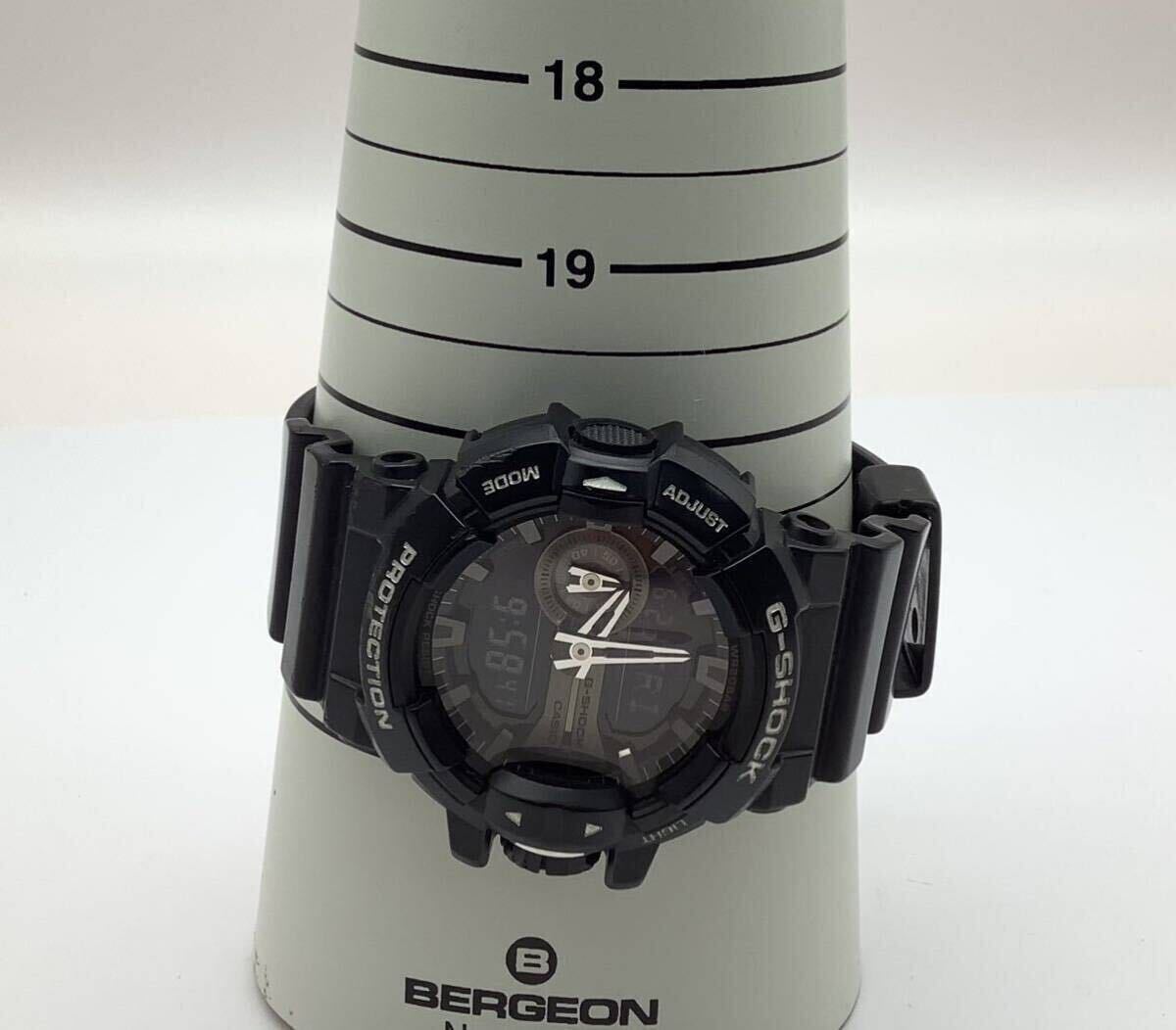 75 稼働品 CASIO カシオ G-SHOCK Gショック GA-400GB ブラック 黒 メンズ腕時計 の画像6