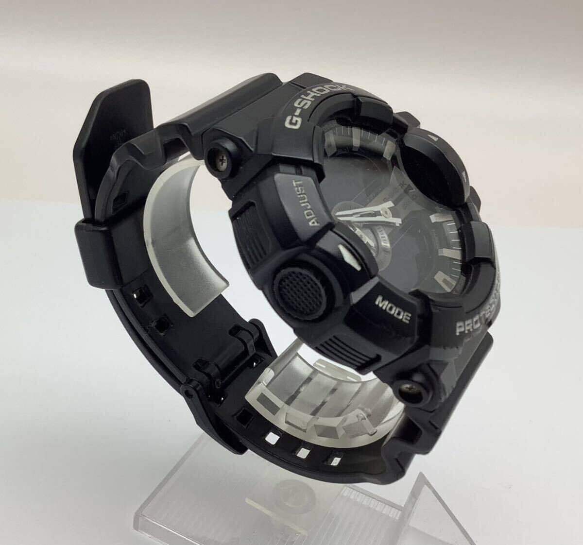 75 稼働品 CASIO カシオ G-SHOCK Gショック GA-400GB ブラック 黒 メンズ腕時計 の画像3