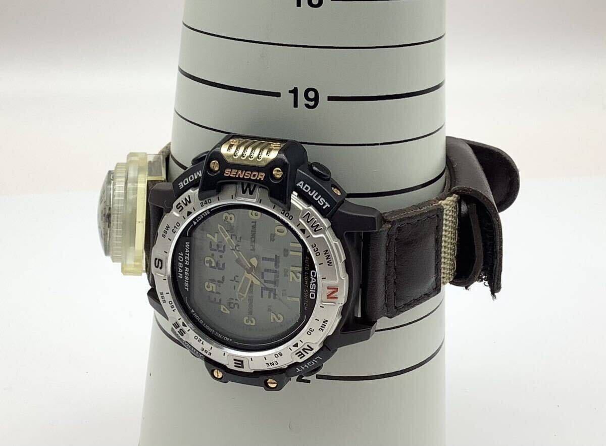 52 稼働品 CASIO カシオ PRO TREK プロトレック PRT-50 クォーツ メンズ腕時計 の画像8