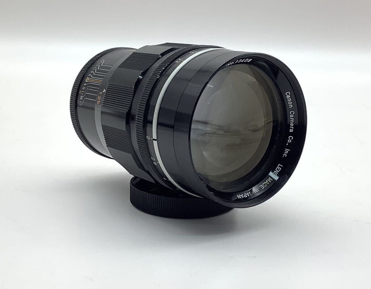 ⑮ ジャンク CANON キャノン レンズ 100mm 1:2 一眼レフ カメラ レンズフィルター SY44.2C 58mm フード T-60 ケース付_画像4