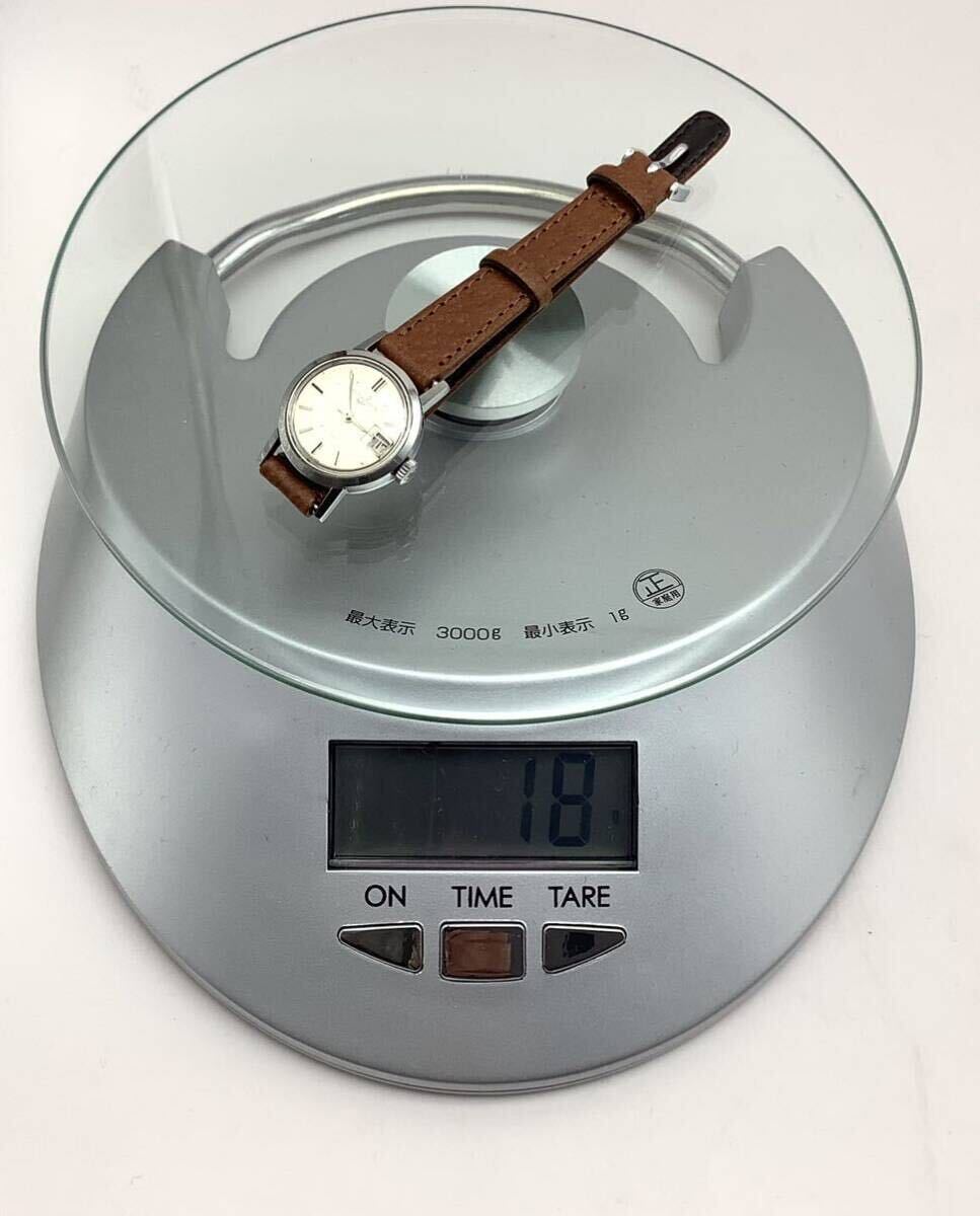 58 稼働品 ULYSSE NARDIN ユリスナルダン 自動巻 レディース腕時計 の画像9