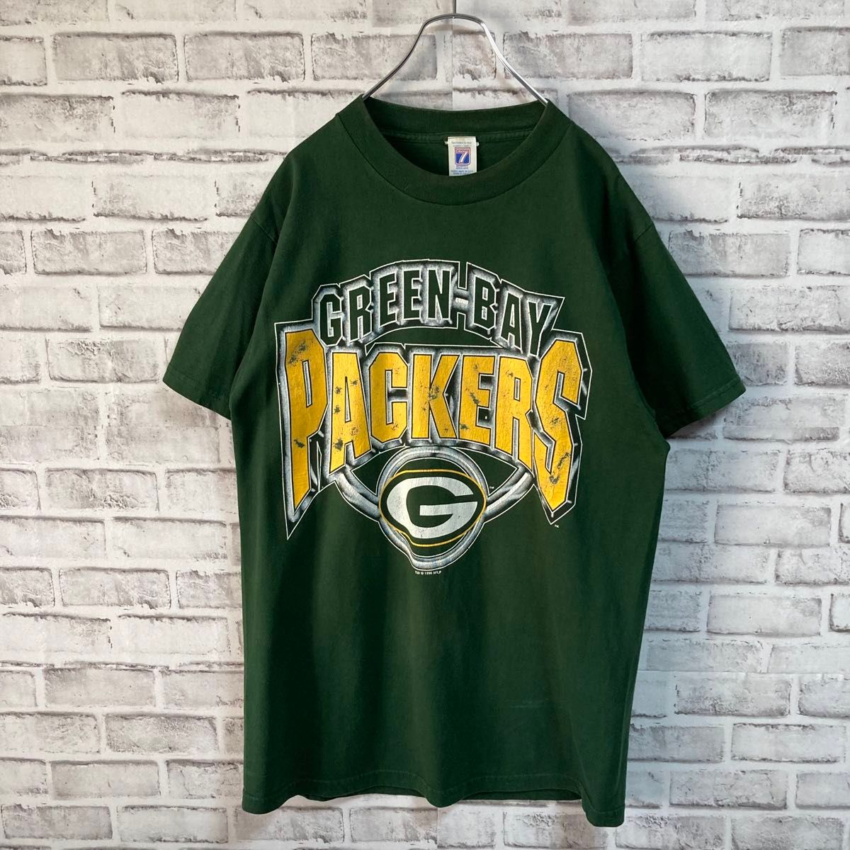 激レア90s★PACKERS パッカーズ Tシャツ USA製 コピーライト NFL チームロゴ vintage USA  古着