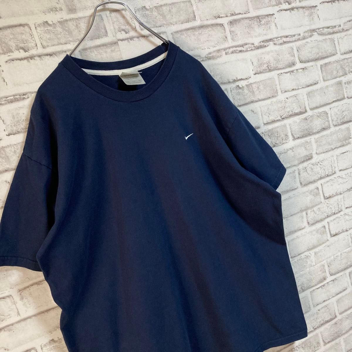 ビッグシルエットNIKE Tee★NIKE  ナイキ 胸ロゴ ワンポイントロゴ Tシャツ Swoosh アメリカ USA 古着