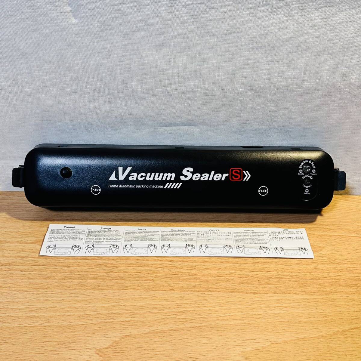 真空パック器 Vacuum Sealer S 自動 フードシーラー 真空包装機の画像1
