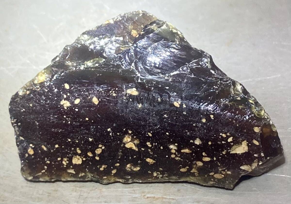 インドネシア スマトラ島産天然グリーンアンバー原石22.65g綺麗^ ^の画像4