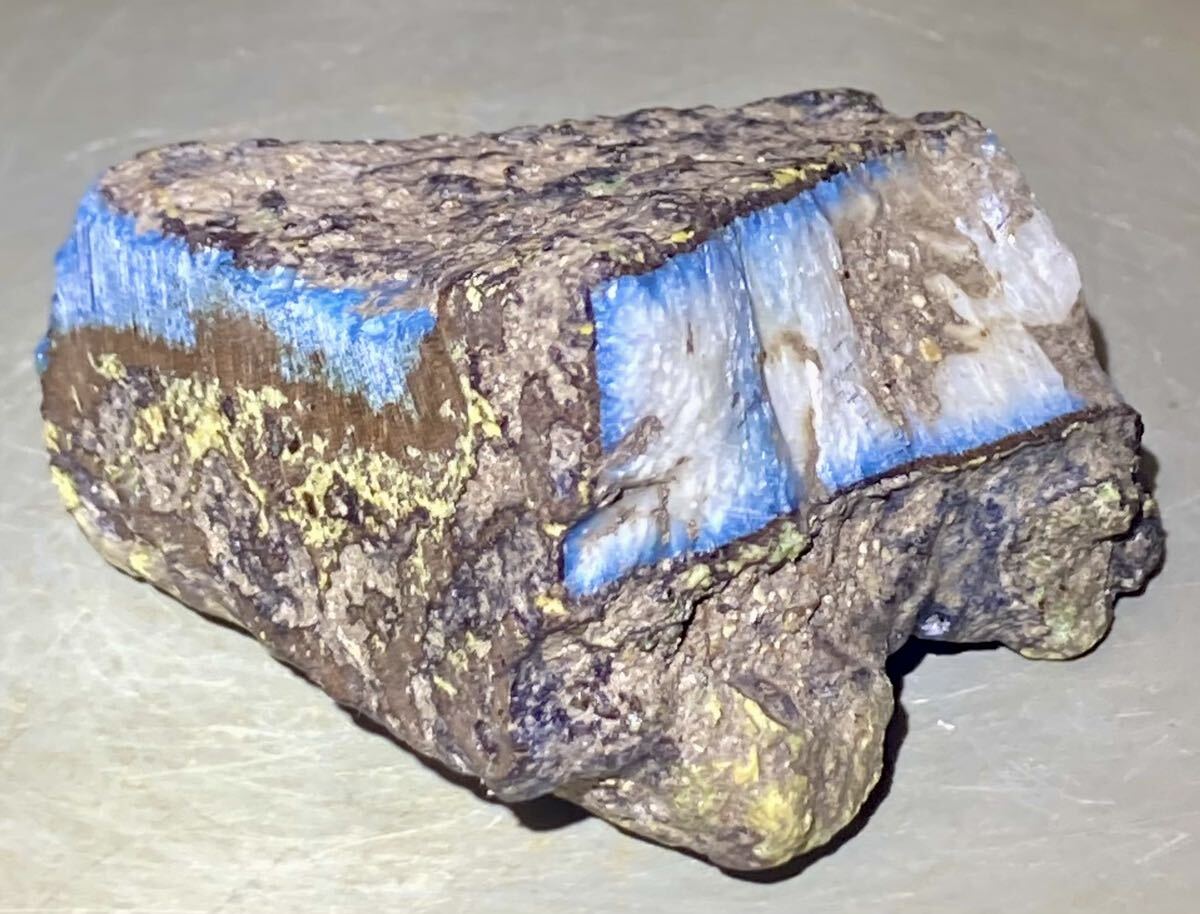 インドネシア産天然ブルーアイス原石291g激レア石の画像6