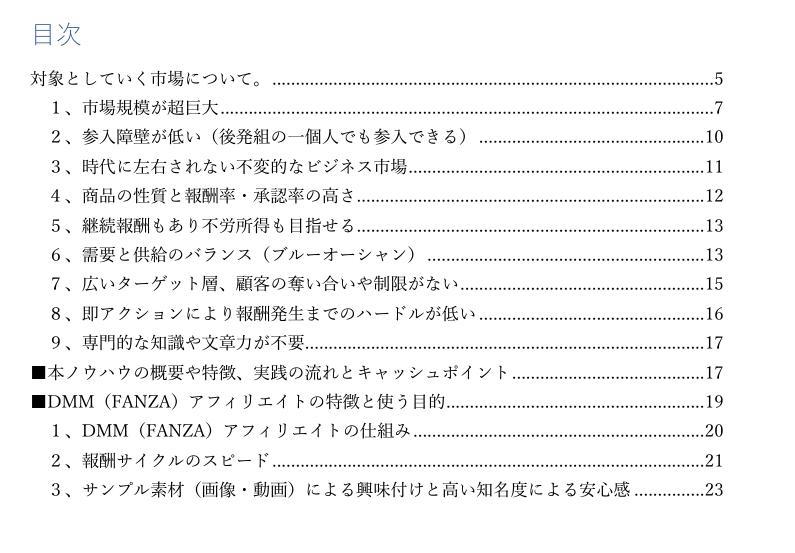 ★BMR【アダルトアフィリエイト★究極の教科書★後発組の初心者でも稼ぎやすい９つの理由】 サイト登録など1から始める方におススメ！の画像3