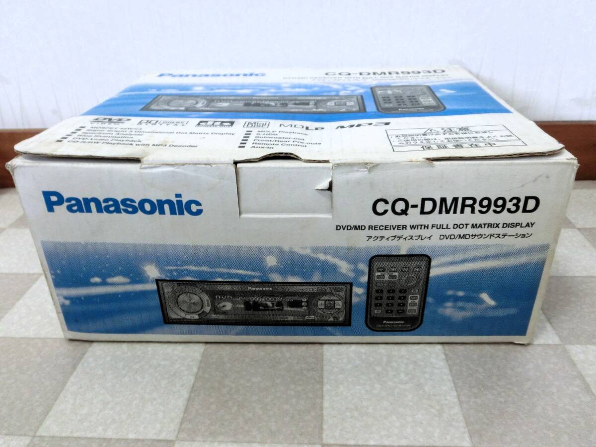 Panasonic CQ-DMR993D 1DIN type DVD/CD/MP3/MDLP YEFX9993137 operation goods 