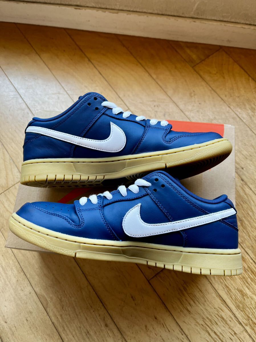 Nike SB Dunk Low Pro ISO Orange Label Navy Gum 27.5cm us9.5 美中古 ダンクsb オレンジレーベル ネイビーガム_画像6