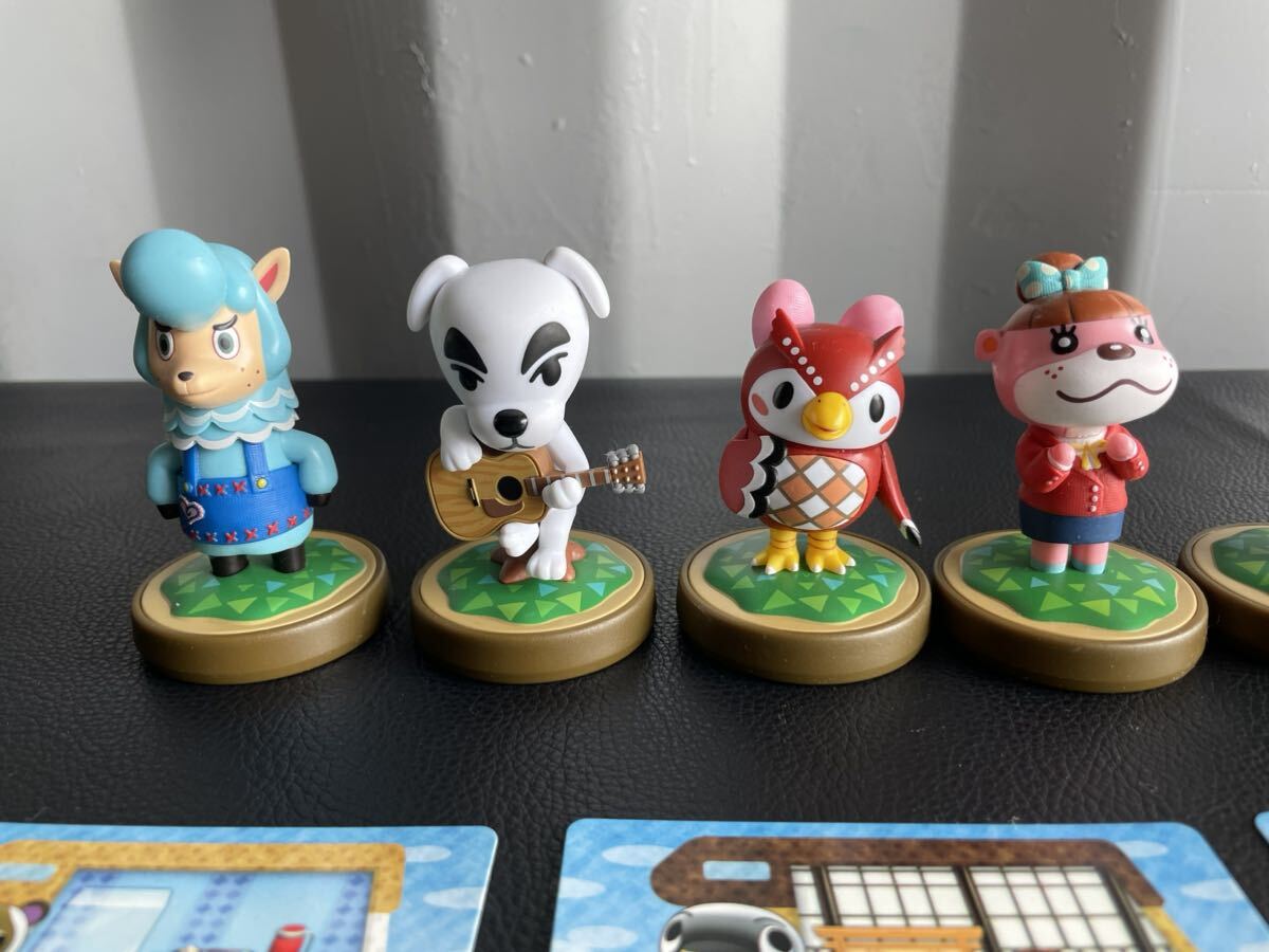 中古品☆amiibo アミーボ カード まとめ売り どうぶつの森 7体 23枚 任天堂 Nintendo サンリオコラボ 4枚 セット売り しずえ 他_画像2