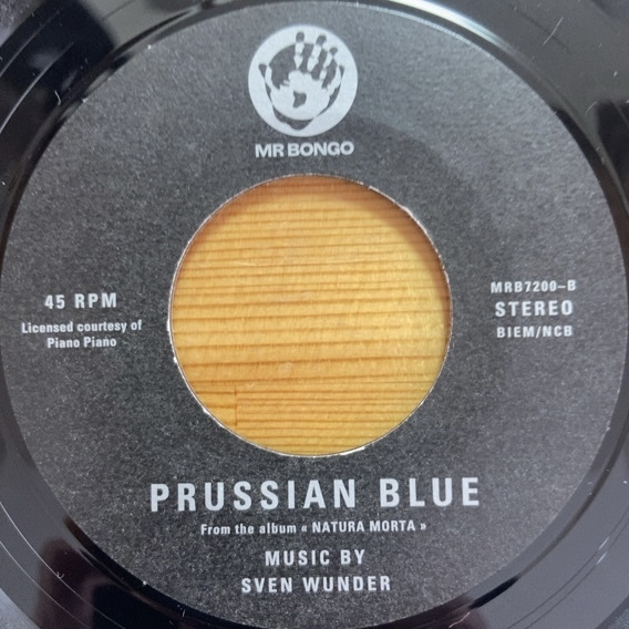 SVEN WUNDER IMPASTO / PRUSSIAN BLUE 45's 7インチ_画像2