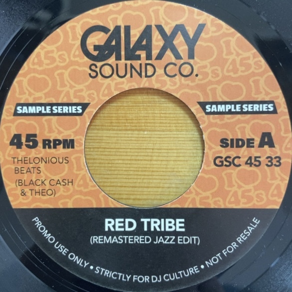 JACK WILKINS / JAN HAMMER GROUP RED TRIBE / PEACEFUL 45's 7インチの画像1