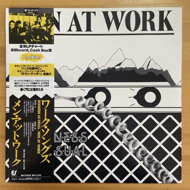 MEN AT WORK BUSINESS AS USUAL LP_画像1