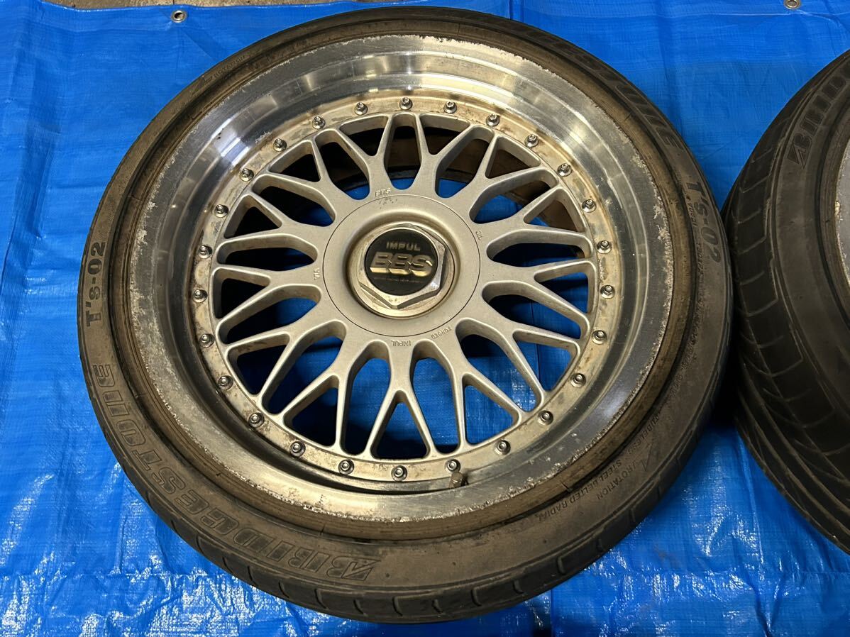 インパルBBS 18インチ IMPUL BBS M1 18inch 9J+25 10J+40 4本セット 絶版 希少の画像2