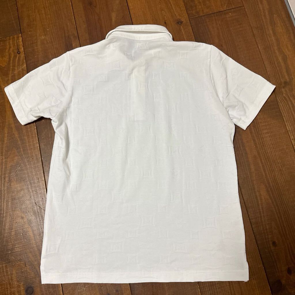 マンシングウェア ポロシャツ Lサイズ 2020年モデル ホワイト 白 送料無料の画像5