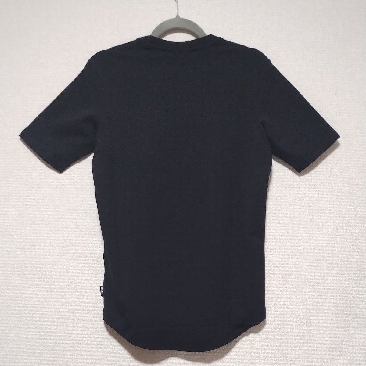 [値下げ][タグ付 訳あり未使用]BALR. ボーラー CLUB ATHLETIC Tシャツ  BK 半袖  XS(日本サイズS)