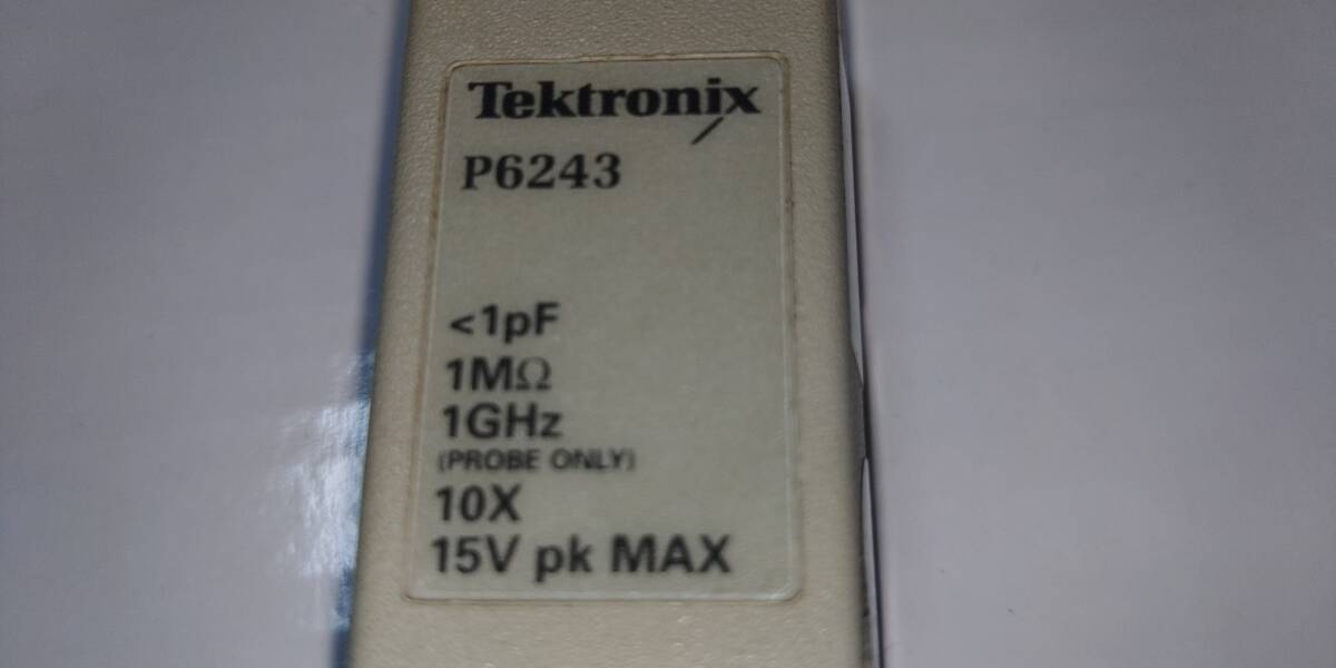 Tejkuronix テクトロ P6243 プローブ2本の画像2