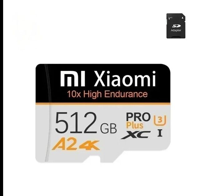 512GB microSD　マイクロSD　ノンブランド 大容量 アダプター付属