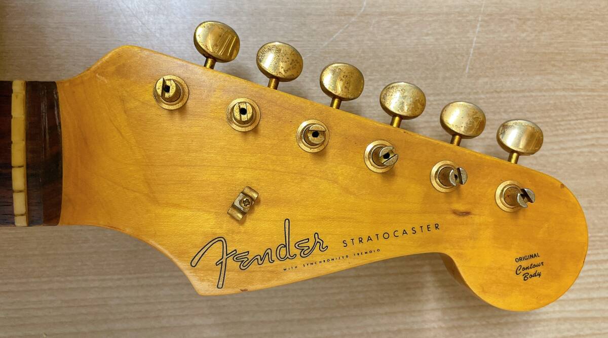 ☆【Fender★フェンダー japan ストラトキャスター】日本製 /エレキギター /現状品 /ジャンク /A64-021の画像5