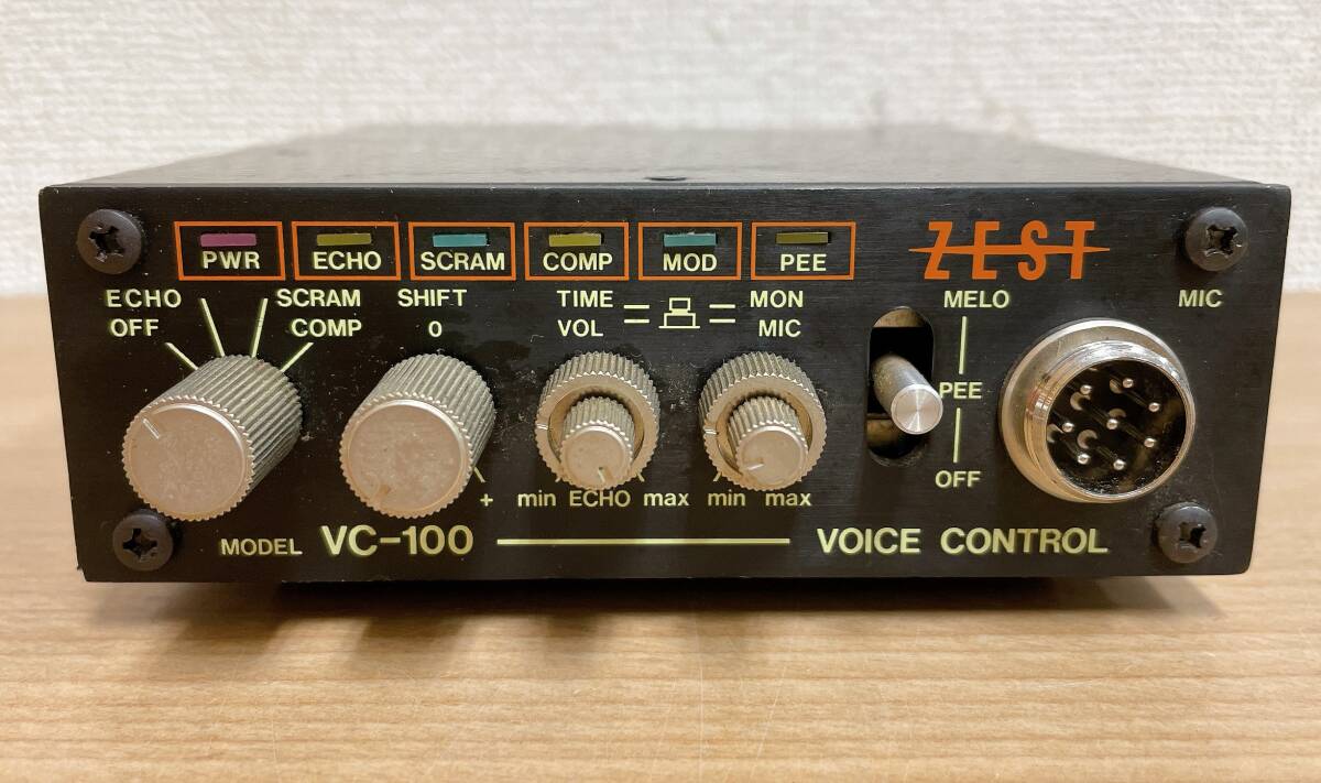 *[ZEST Mike compressor VC-100] amateur radio / eko -/ standby pi-/s Clan bru/ Junk /A64-259