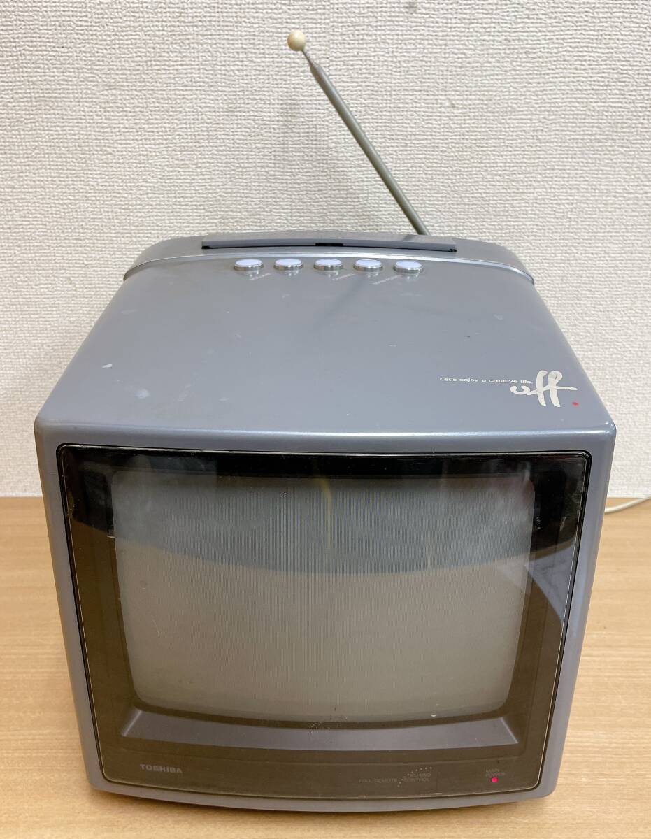 ☆昭和レトロ【東芝 10インチ ブラウン管 カラーテレビ 10J-U50 ☆昭和レトロ【東芝 10インチ ブラウン管 カラーテレビ 10J-U50
