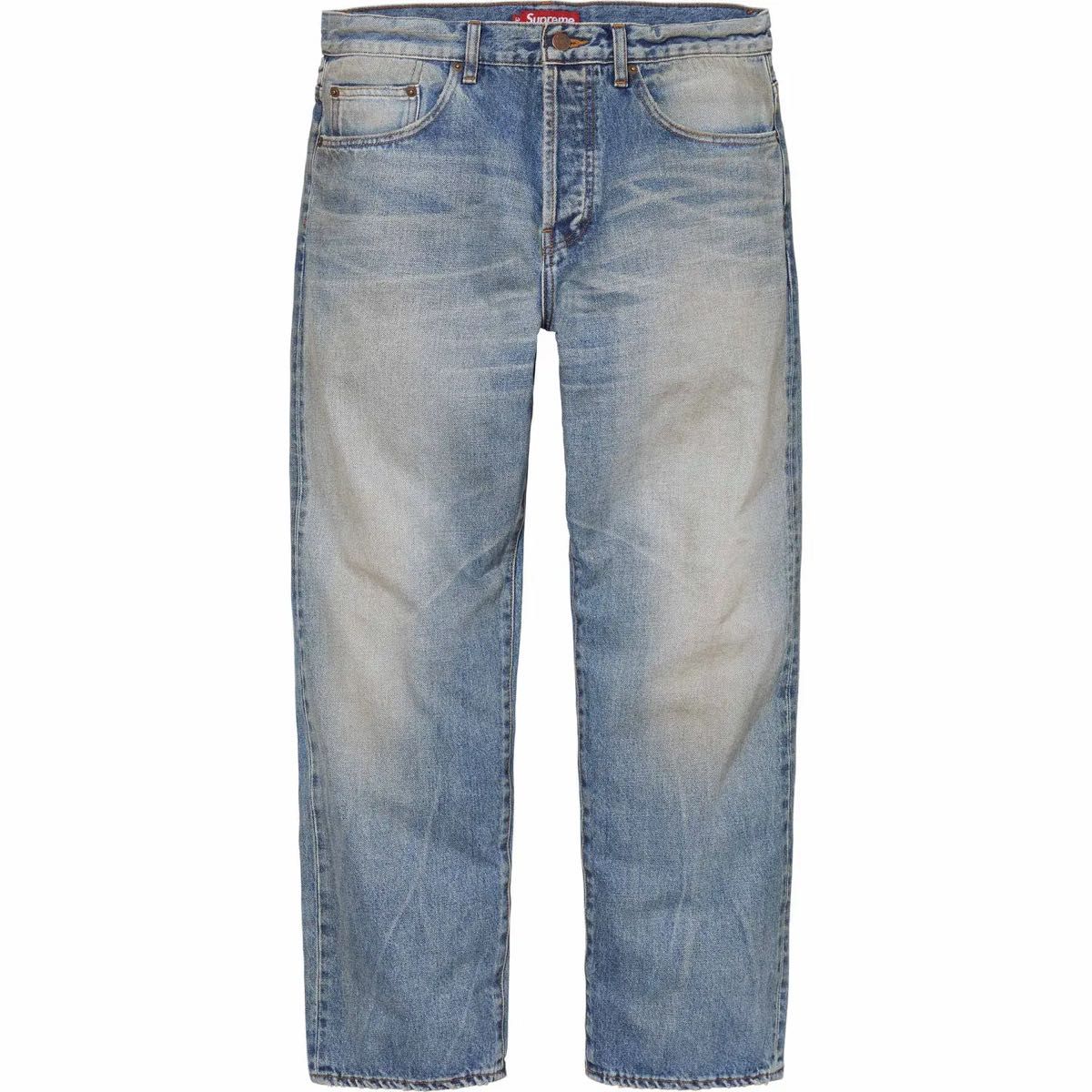新品未着用】Supreme Distressed Loose Fit Selvedge Jean 36 新品未着用】Supreme Distressed Loose Fit Selvedge Jean 36