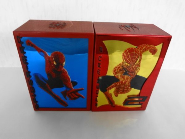 AN24-220 映像 DVD 動画 スパイダーマン アメージング ボックス スパイダーマン2 デスティニーBOX 2個 セット 完全限定生産 一部欠品あり_画像1