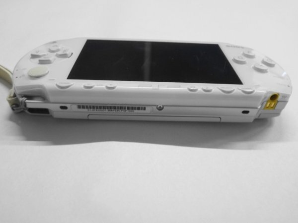 PSP24-007 ソニー sony プレイステーション ポータブル PSP 本体 セラミックホワイト PSP-1000 KCW レトロ ゲーム 外箱付き 動作確認済の画像10
