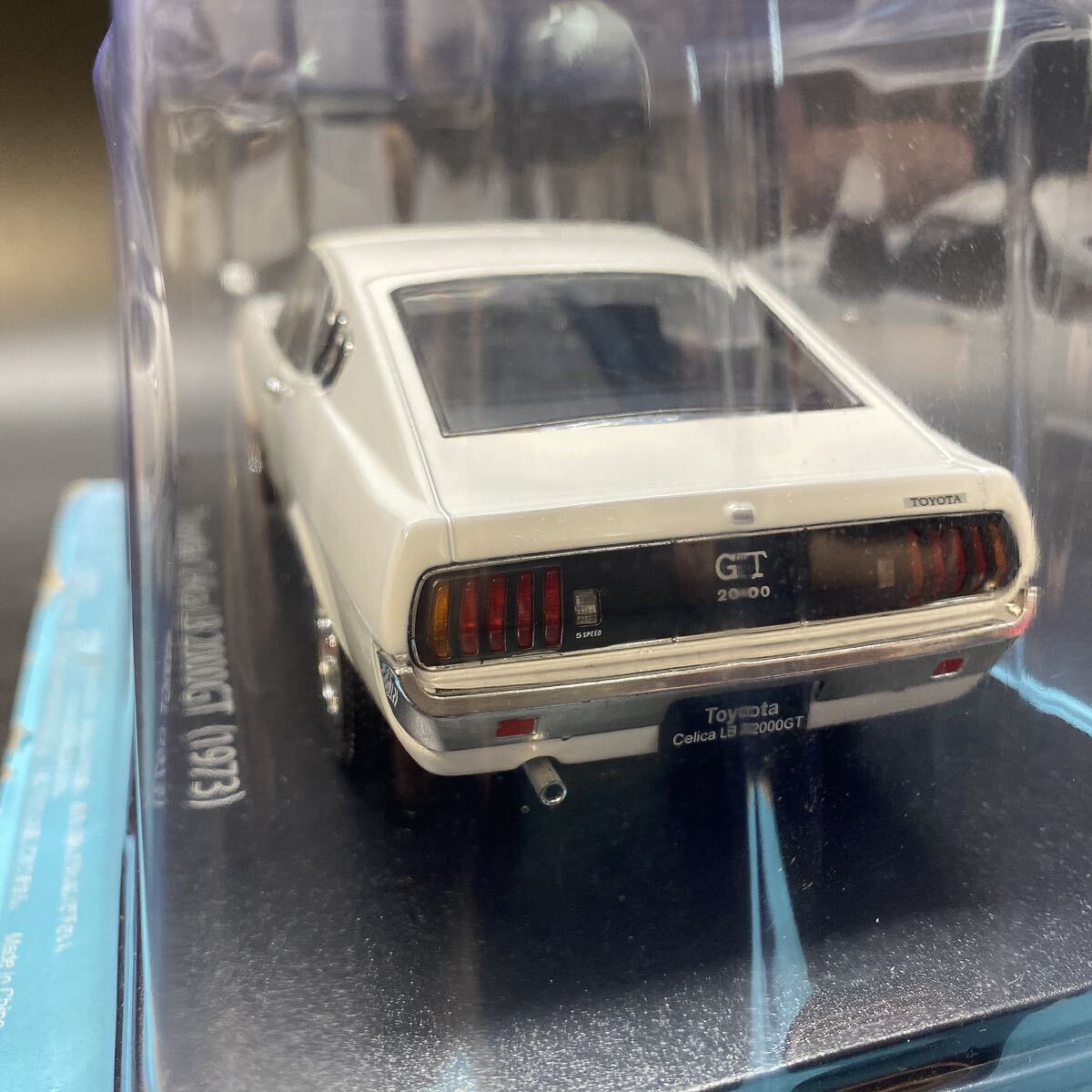 未使用 Toyota Celica LB 2000GT 1973 ホワイト トヨタ セリカ ミニカー アシェット 稀少 レアの画像5