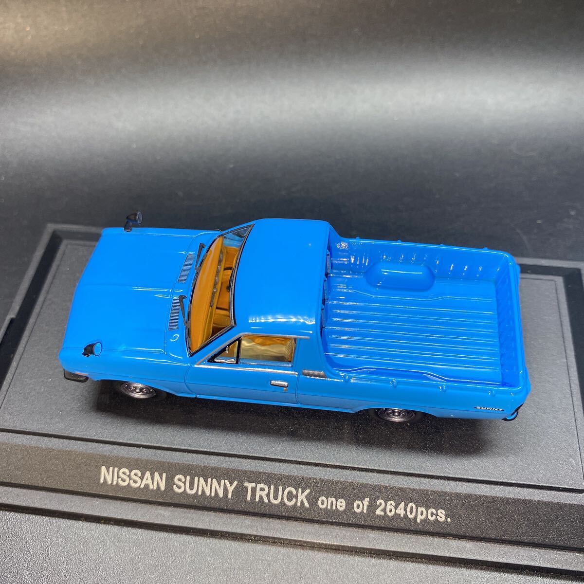 EBBRO エブロ 1/43 Nissan 日産 SUNNY TRUCK サニー トラック ブルー 185 ミニカー 中古 稀少の画像9