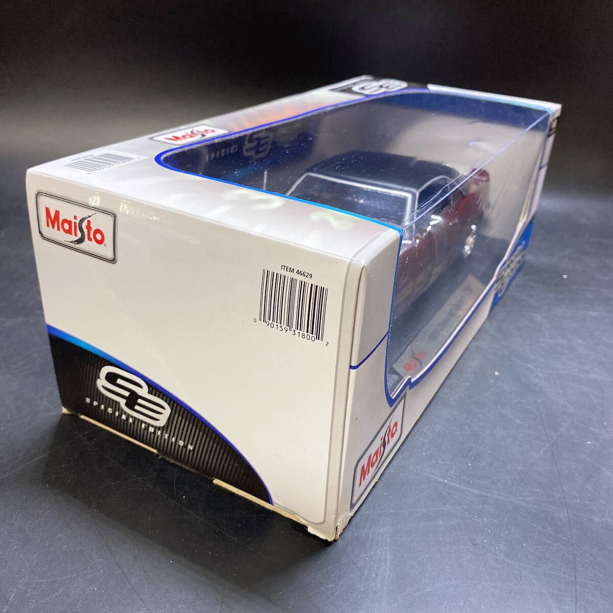 Maisto マイスト SE 1/18 Chevrolet Camaro Z/28 1968 ボルドー？ シボレー カマロ ミニカー 中古 美品 稀少 激レアの画像2