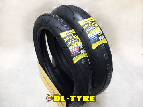 [前後セット] DUNLOP 新品 Q-LITE 100/80-17 130/70-17 [CBR125R Ninja250SL Z250SL]の画像1