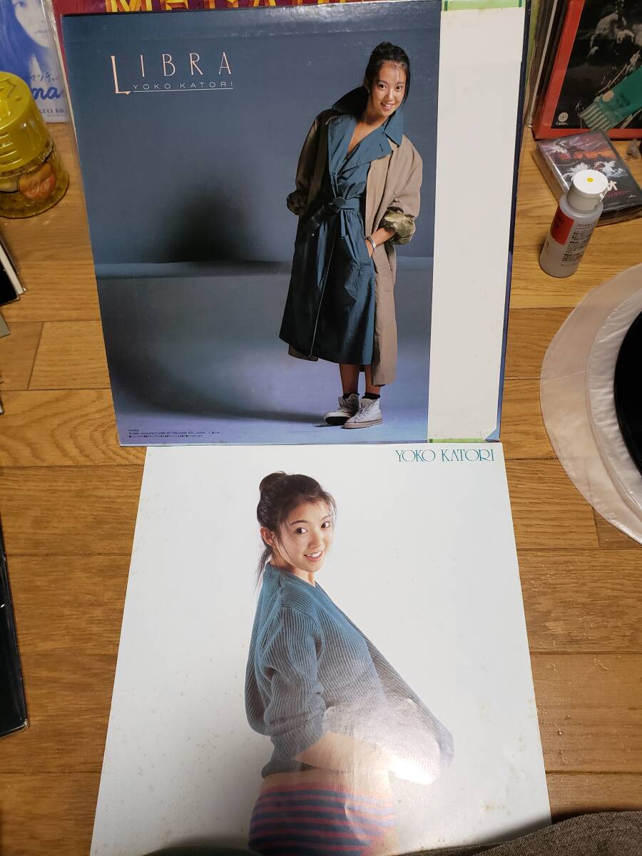 鹿取洋子 LP見本盤 盤美 LIBRA/ライブラ CITYポップ まとめ買いがお得にの画像4