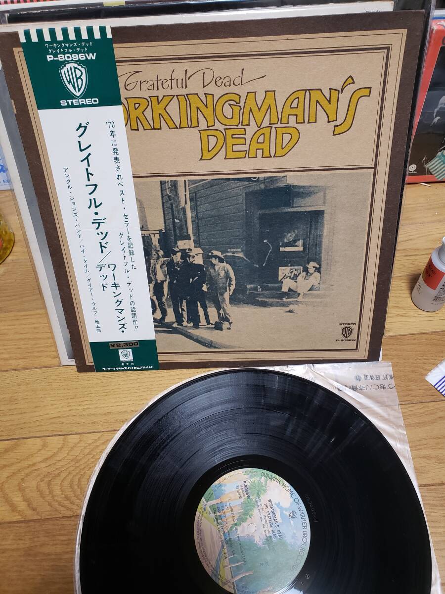 Greatful Dead グレイトフル　デッド　LP 盤美　ワーキングマンズ　デッド_画像1