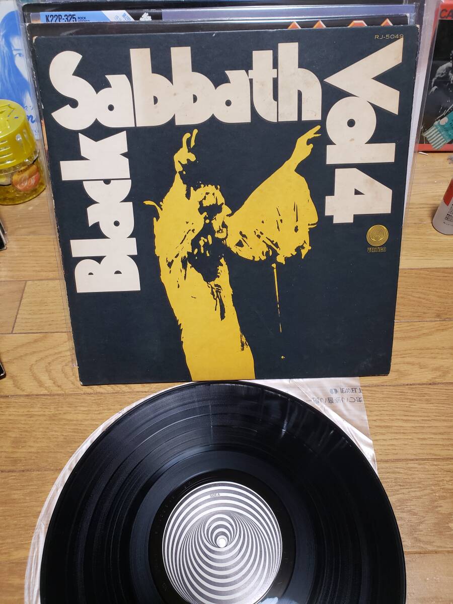 BLACK SABBATH ブラック　サバス Vol.4　LP国内盤　盤美　VERTIGO まとめ買いがお得に_画像1