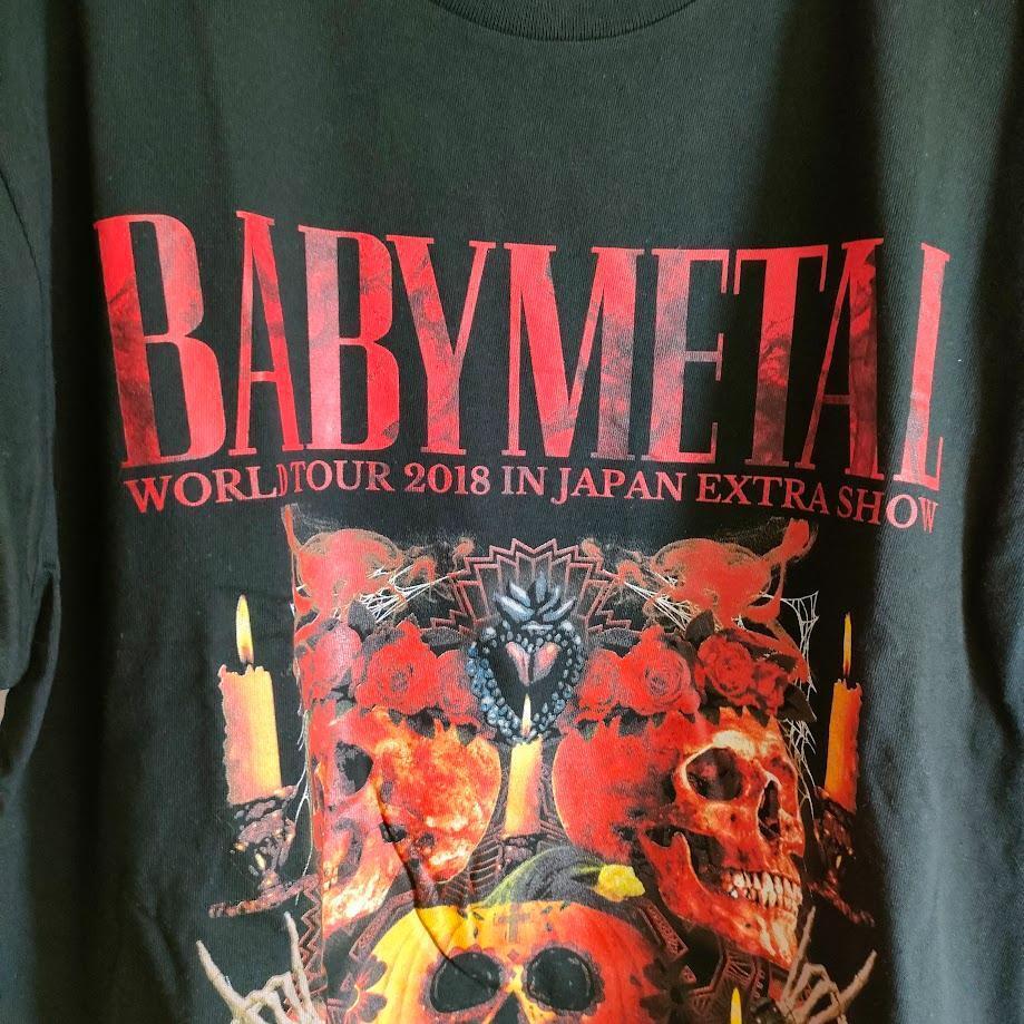 BABYMETAL ベイビーメタル DARK NIGHT CARNIVAL バンドTシャツ L_画像3