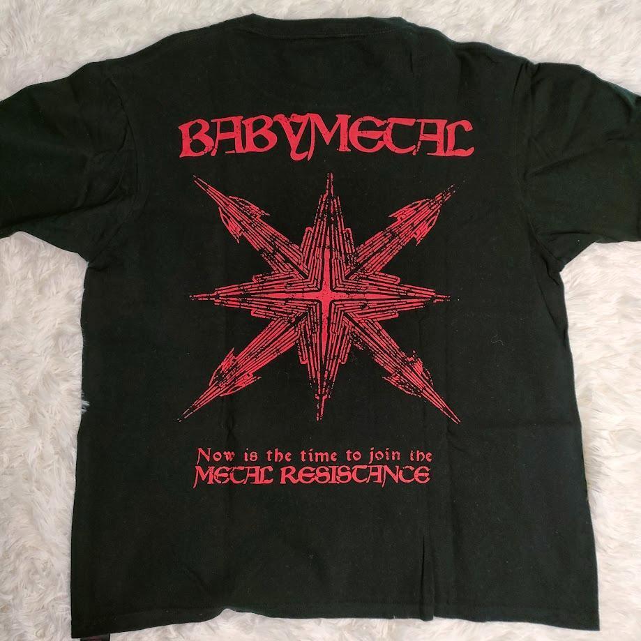 BABYMETAL THE ONE baby metal ji one black T-shirt 2 sheets 