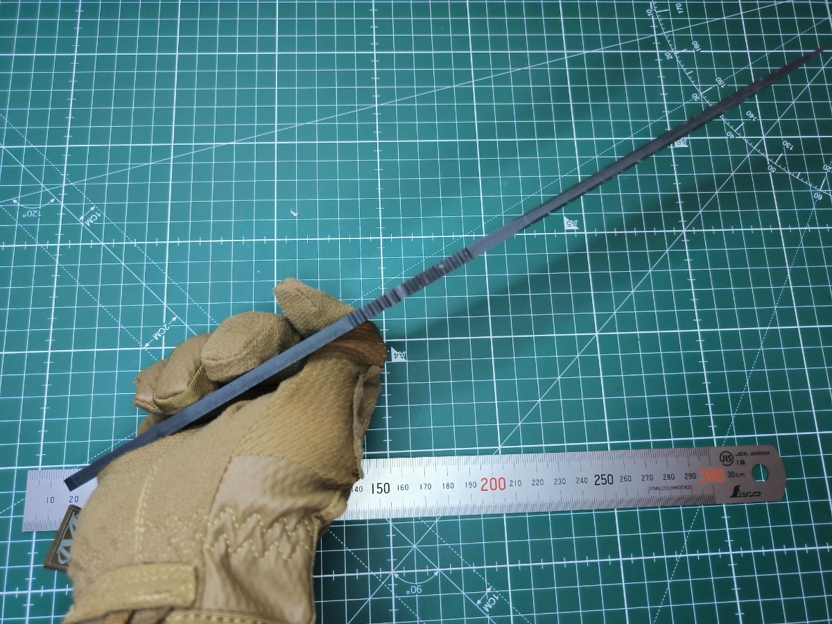 #27 ナイフブランク 440C フルタング 刃材 CNC カスタムナイフ ナイフメーキング ハンドメイド の画像9