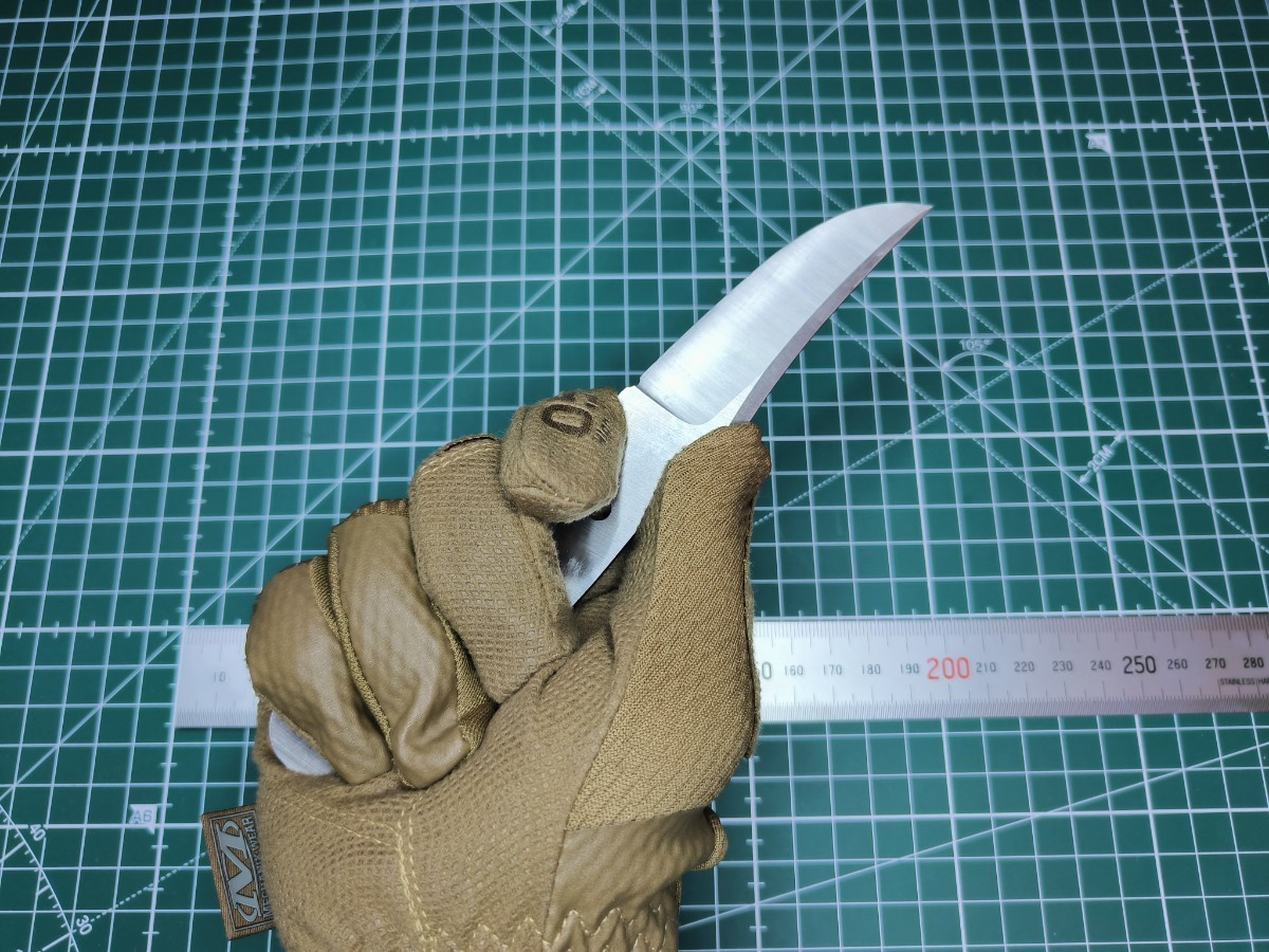 B#12 ナイフブランク ナイフ ナイフメーキング ナイフ自作 ブランク加工 刃材 440Cの画像6