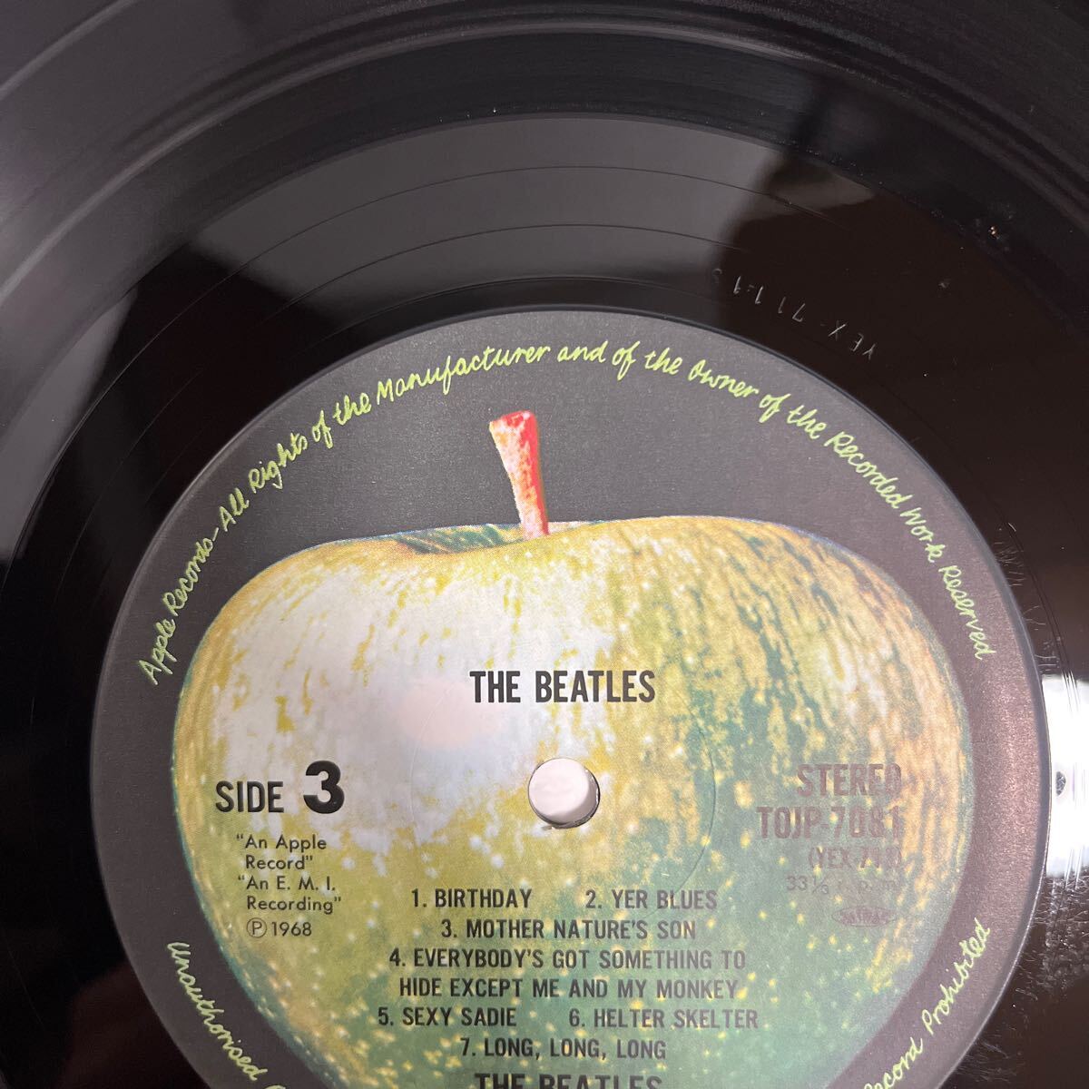 美品☆ビートルズ 帯付 The BEATLES ホワイトアルバム　TOJP7080-81_画像7