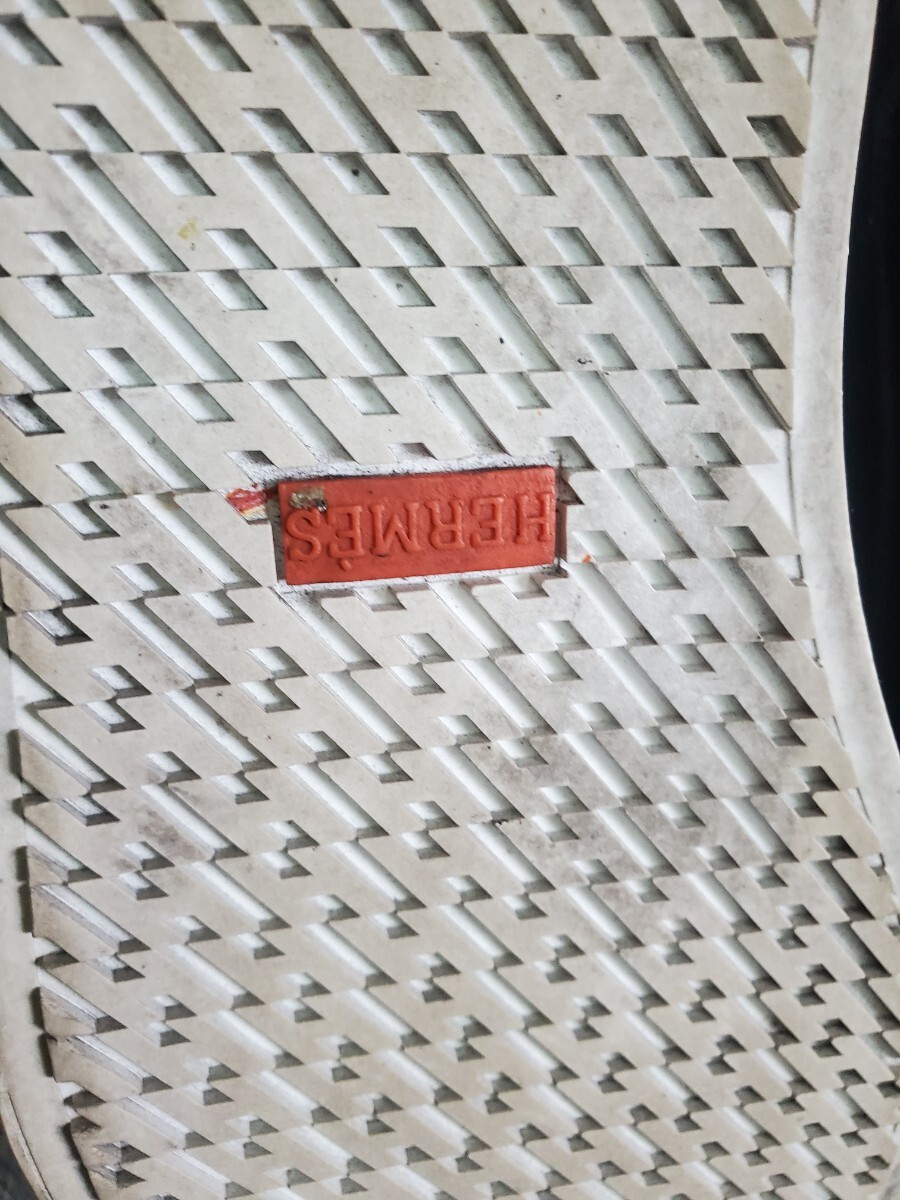 エルメス ディープ レザー スニーカー 革靴の画像6
