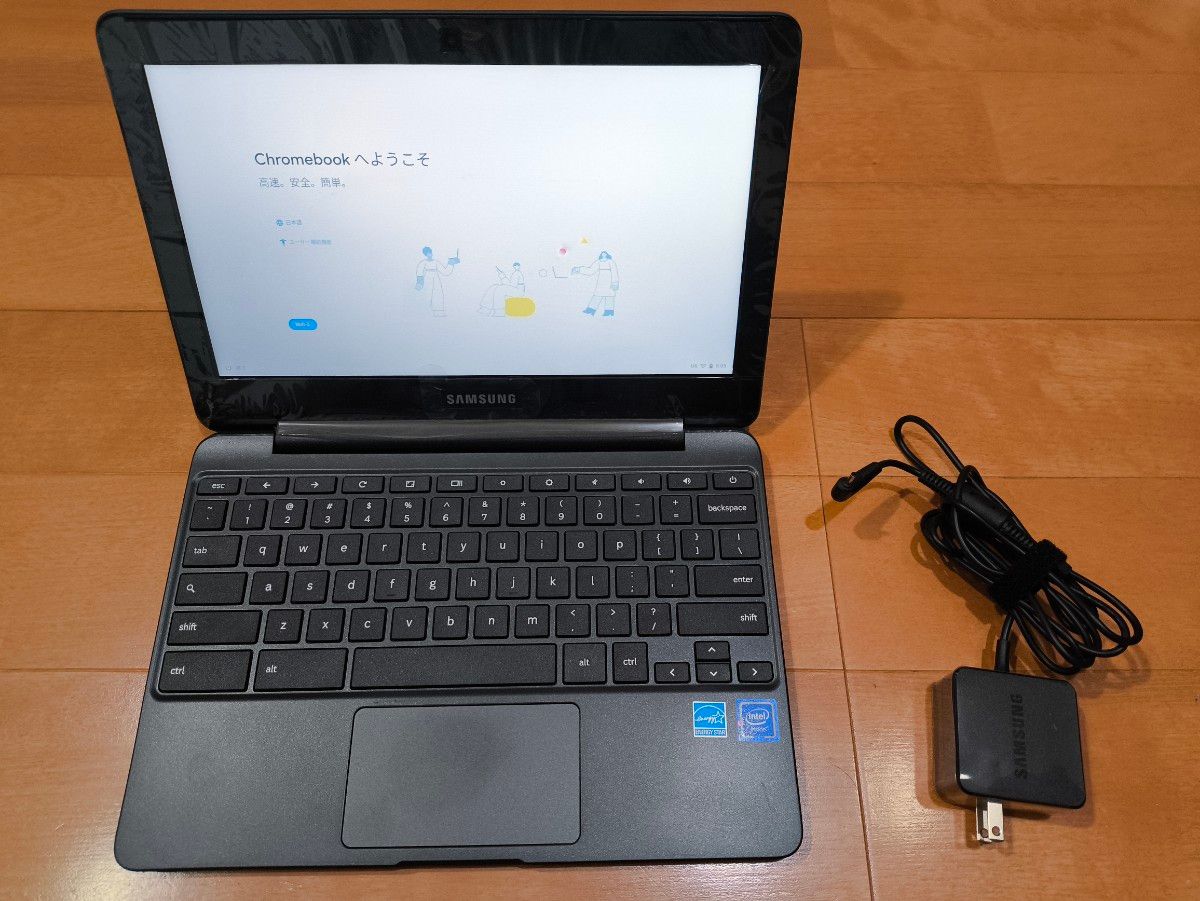 [新品同様]サムスン-Samsung Chromebook ノートPC 超軽量1.15kg